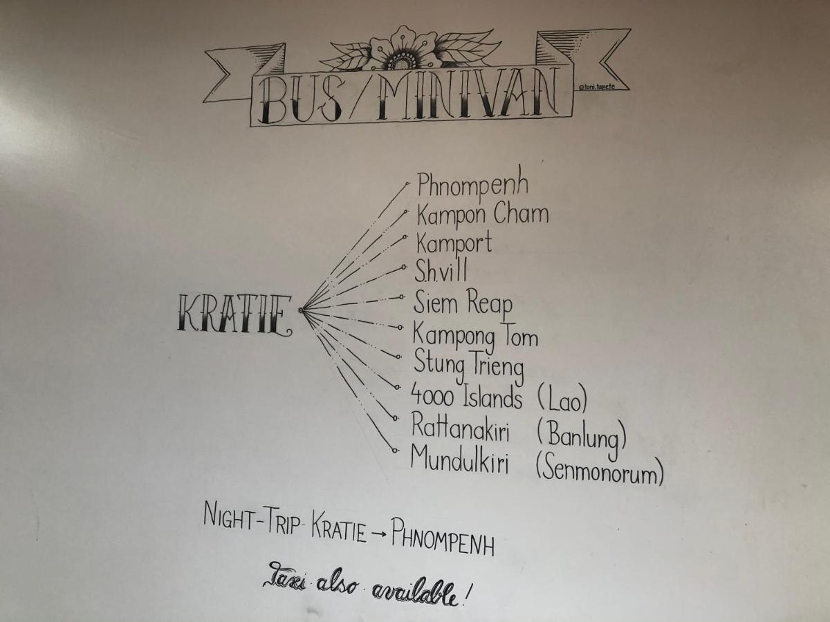 Nomad Guesthouse Kratie Ngoại thất bức ảnh